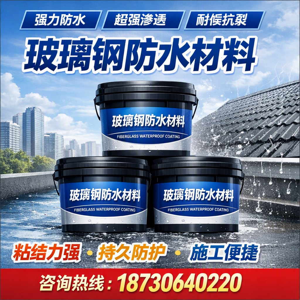了解玻璃钢防水材料的市场趋势,永州 企业不可不知